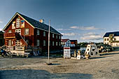 Le isole Lofoten Norvegia. Il vecchio centro di Kabelvag (Austvagoya). 